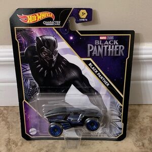 Hot Wheels Marvel Black Panther- Character Cars Wakanda Avengers Purple